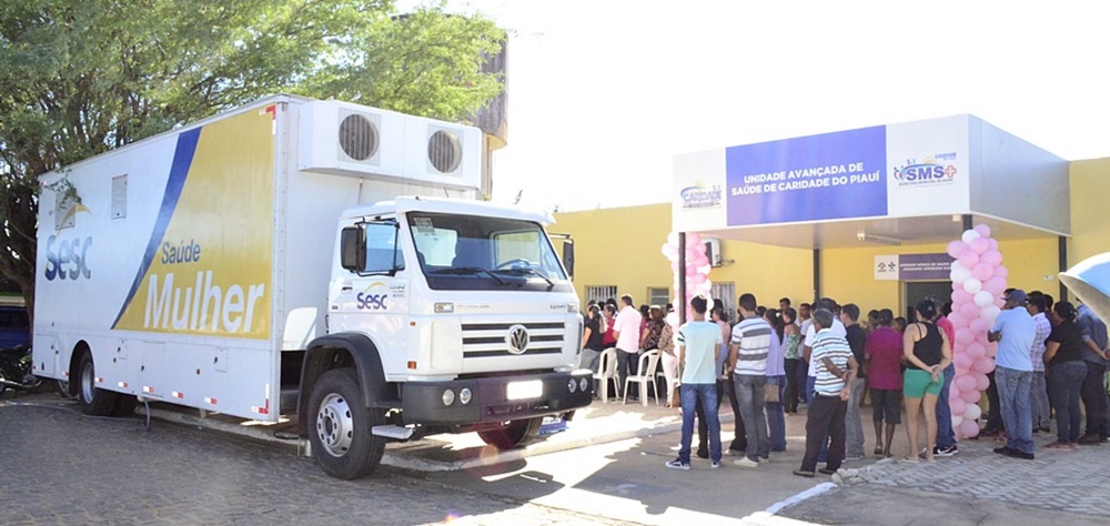 ‘Saúde Mulher’ realiza exames gratuitos em Caridade do Piauí
