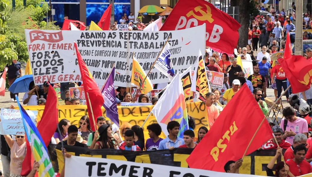 Categorias participaram de paralisação