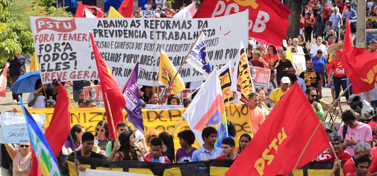 Categorias participaram de paralisação