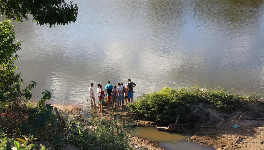 Garoto brincava com amigos