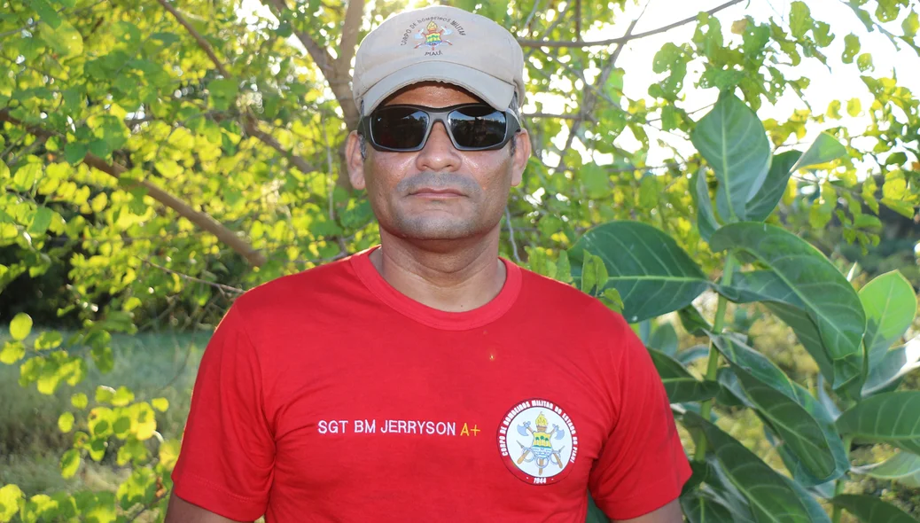 Sargento Jerryson do Corpo de Bombeiros