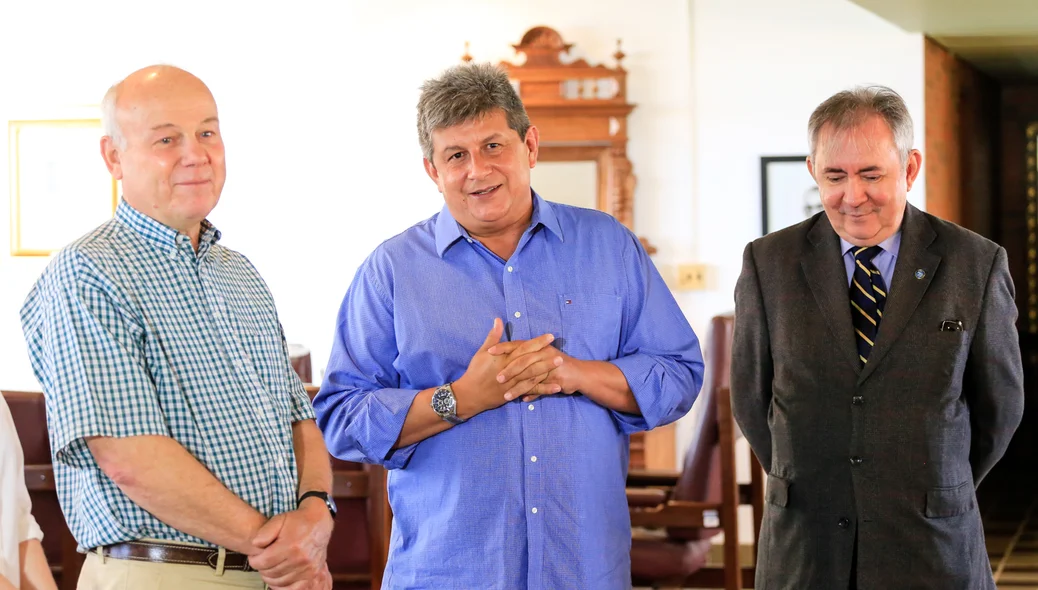 Thierry Durosselle, Zé Filho e João Henrique 