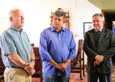 Thierry Durosselle, Zé Filho e João Henrique 