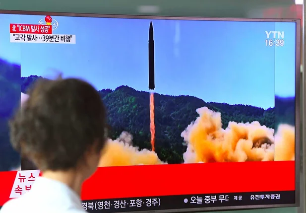 Coreia do norte testa míssil internacional