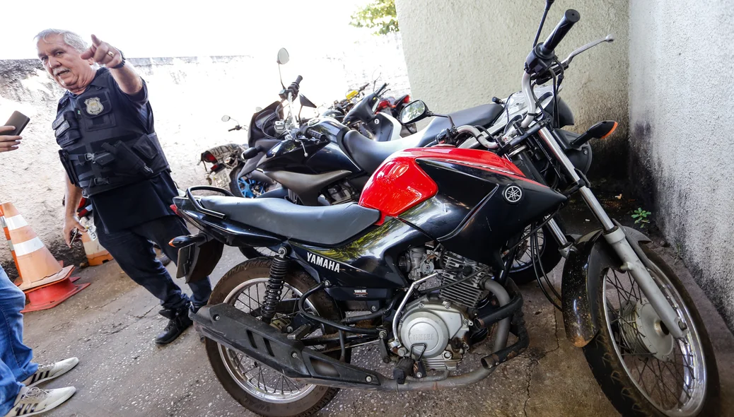 Moto apreendida