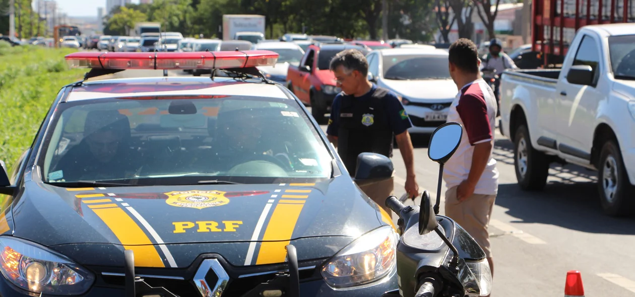 PRF compareceu ao local