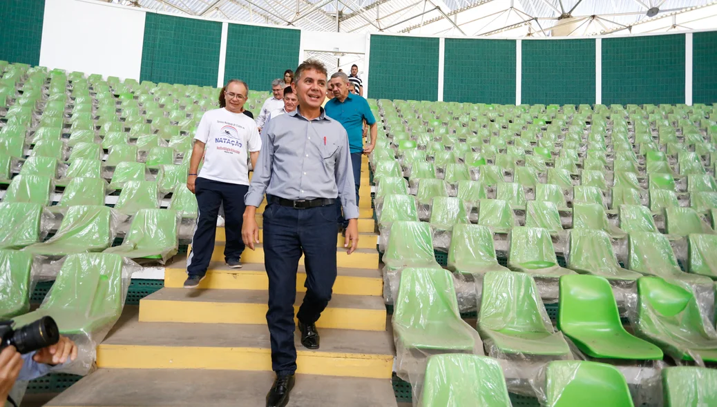 Presidente da Fundespi, Paulo Martins, anuncia conclusão das obras do Verdão