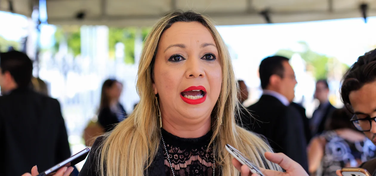 Delegada Andrea Magalhães