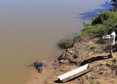 Corpo resgatado no Rio Parnaíba
