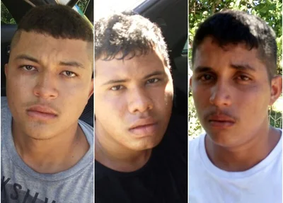 Assaltantes presos em Boa Hora