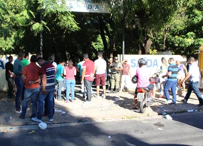 Movimentação em local de prova da PM-PI