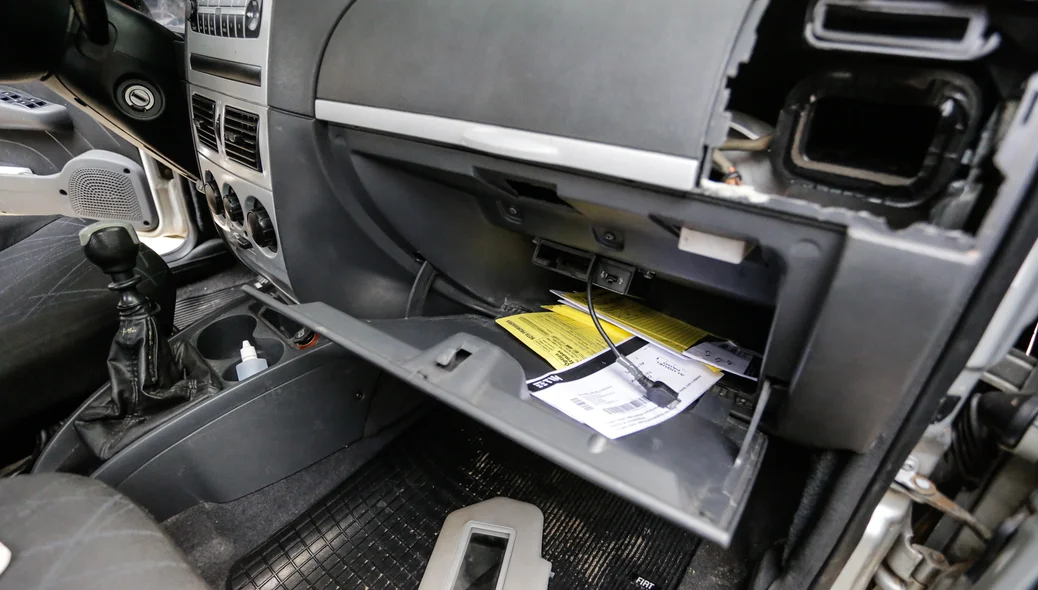 Droga estavam escondida no carro