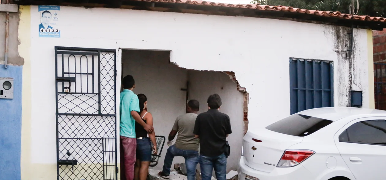 Casa onde o idoso morava  