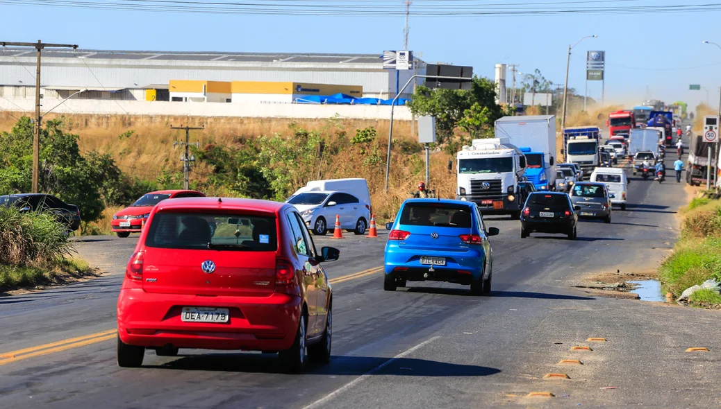 Engarrafamento na BR-316