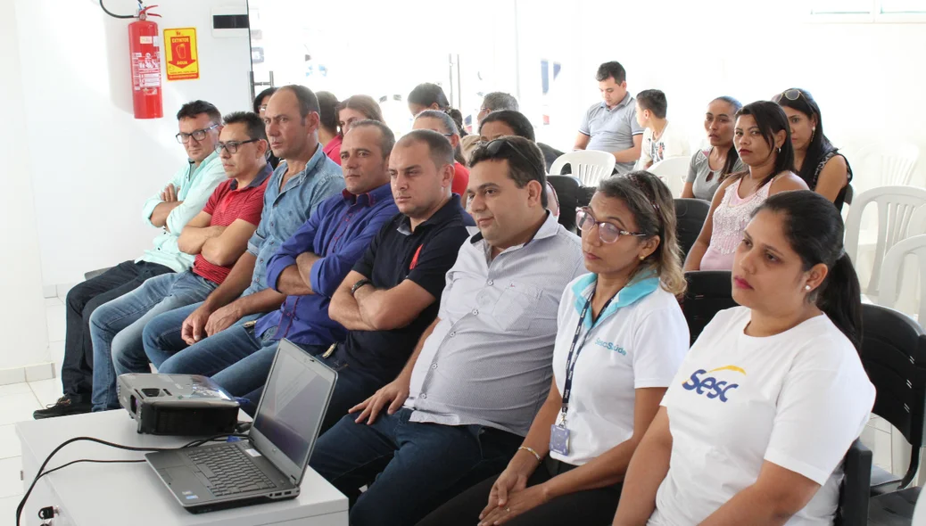 O evento foi realizado pelo Sesc