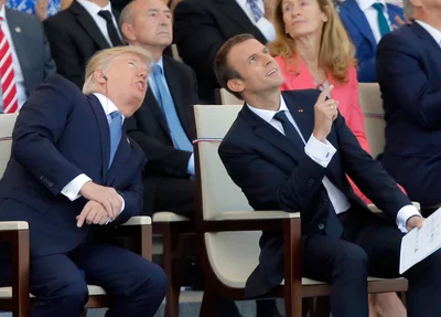 Trump e Macron