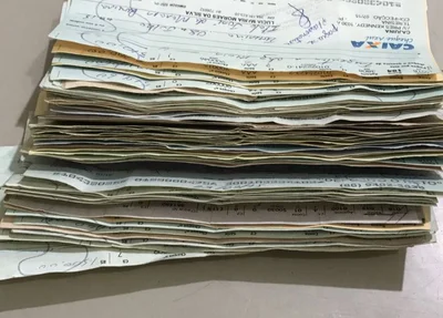 56 cheques apreendidos