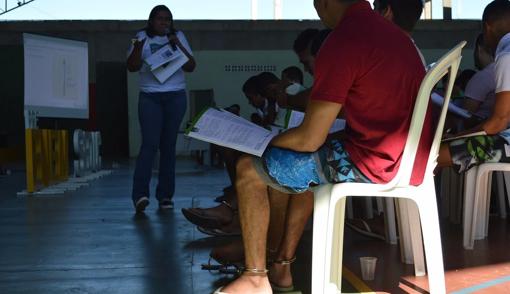 Detentos participaram da revisão