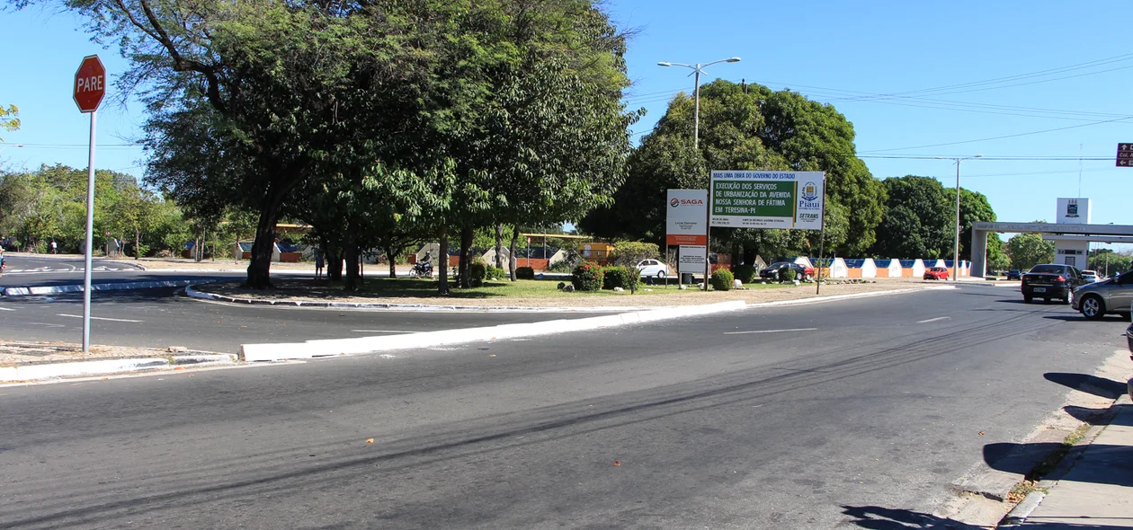 Rotatória da UFPI 