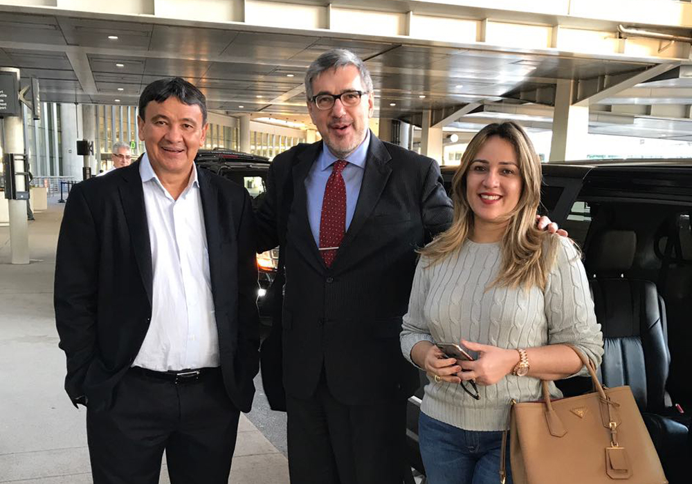 Wellington Dias, Ademar Seabra e Rejane Dias