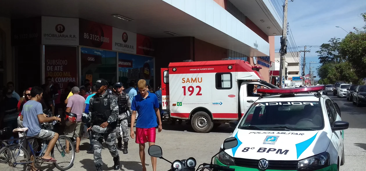 Homem foi baleado dentro de supermercado no Dirceu