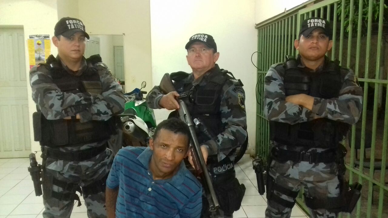 Suspeito preso em União-PI