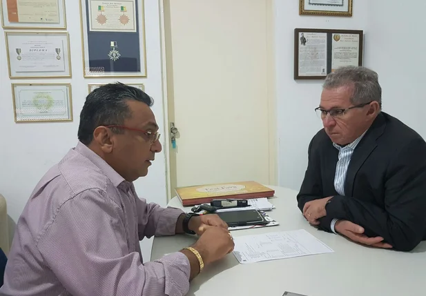 Vereador Dudu e Assis Carvalho