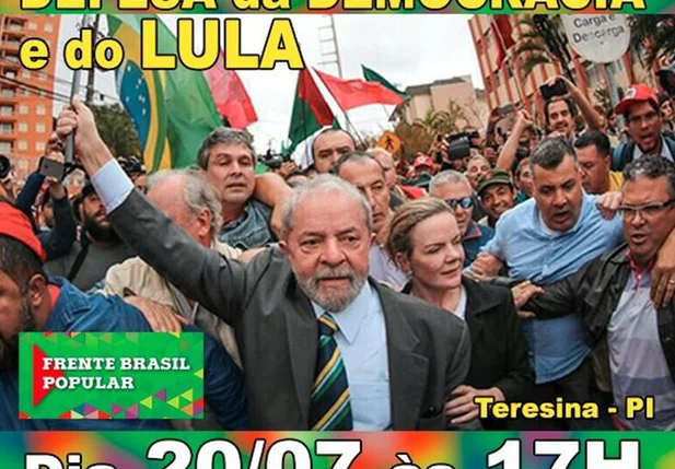 Ato em favor do Lula em Teresina
