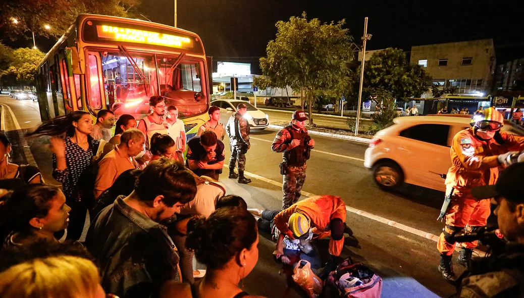 Atropelamento na avenida João XXIII 