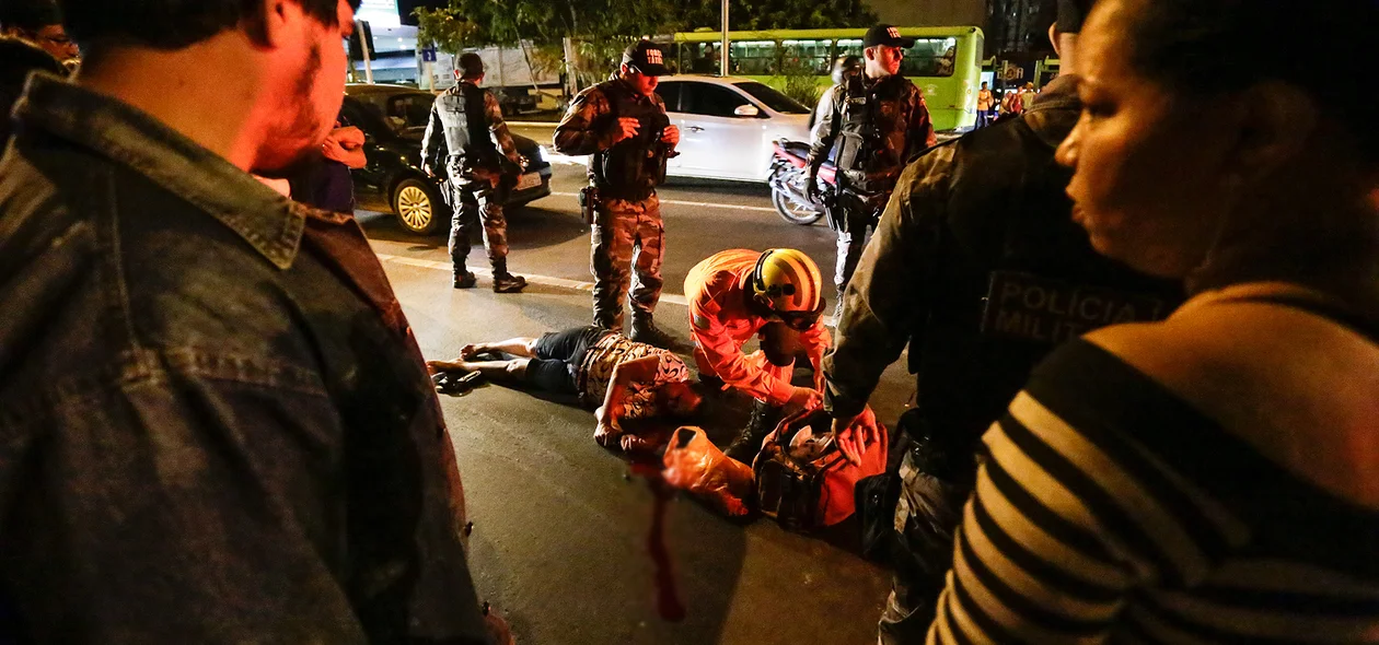 Corpo de Bombeiros chegou no local 