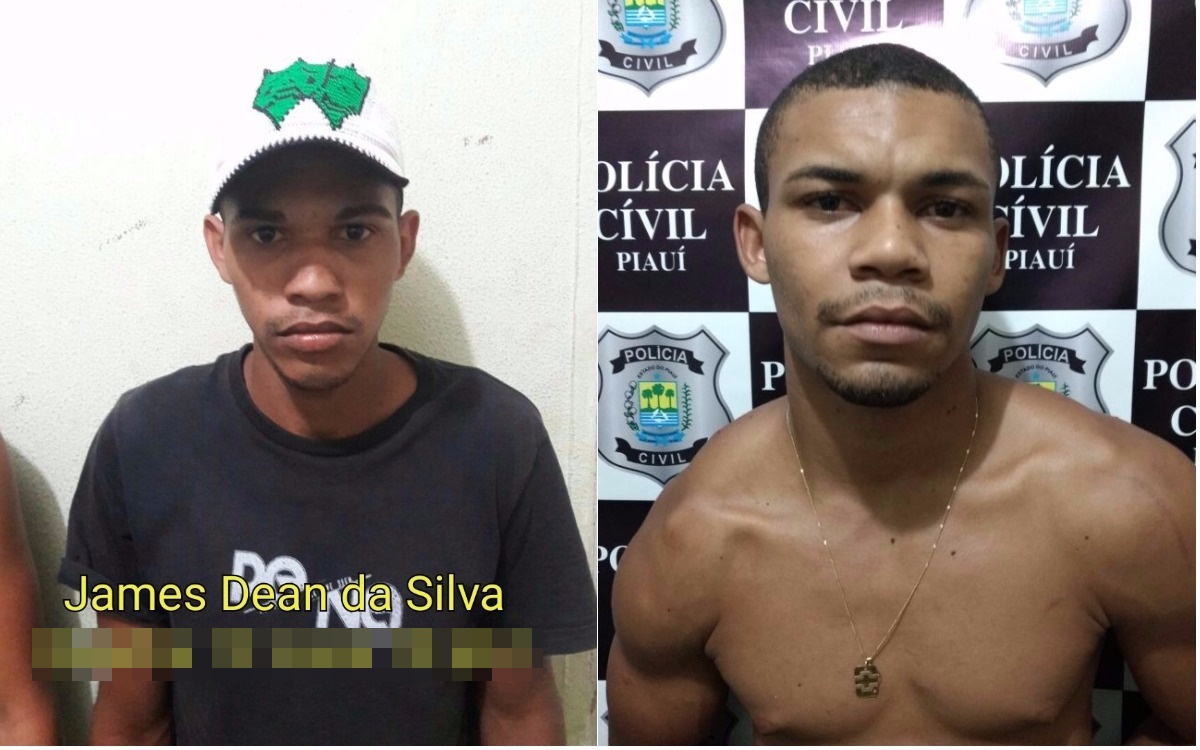 James Dean da Silva e Walef Roberto Da Silva Sousa foram presos pelo 22º DP.
