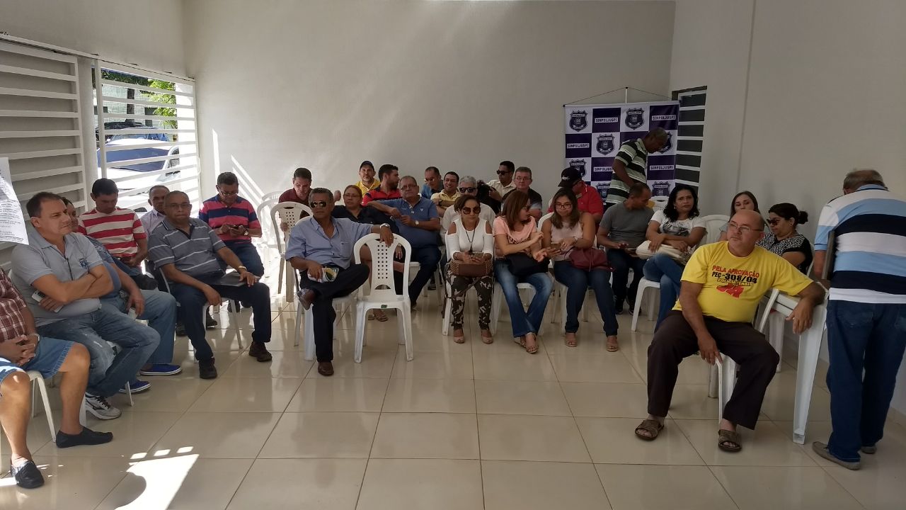 Agentes penitenciários realizaram assembleia geral