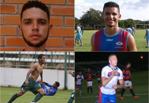 Caíque, Dudu, Lucas Victor e Gleydisson chegam ao River para Copa Piauí 