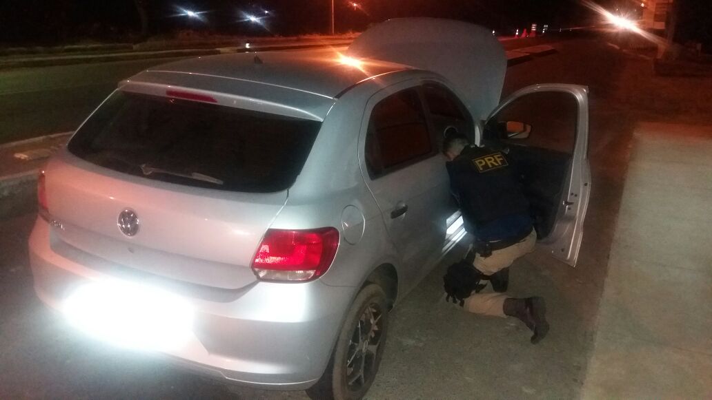 Carro apreendido