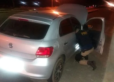 Carro apreendido