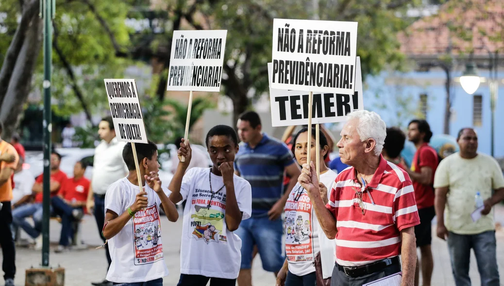 Manifestação em Teresina  