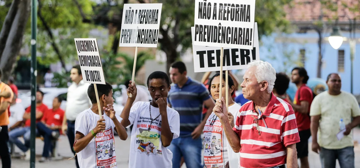 Manifestação em Teresina  