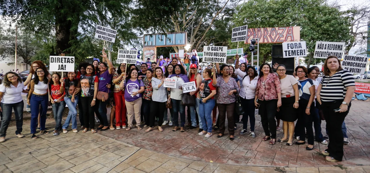 Mulheres a favor do Lula