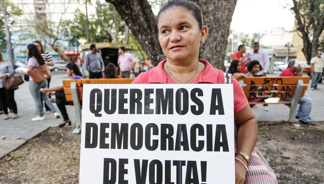 Queremos a democracia de volta 