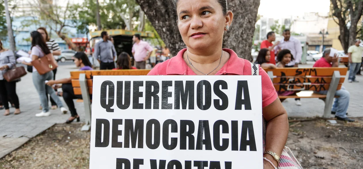 Queremos a democracia de volta 