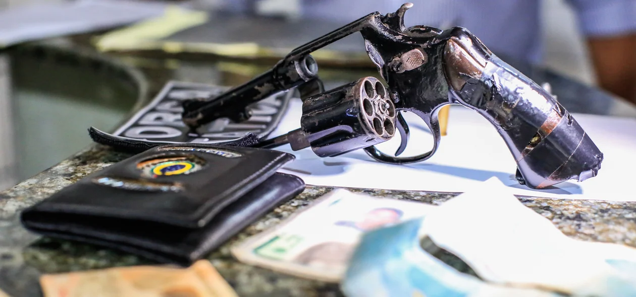 Arma utilizada no crime