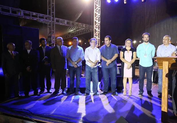 Autoridades participaram da abertura do evento