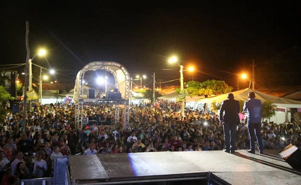 Show que reuniu evangélicos de Esperantina