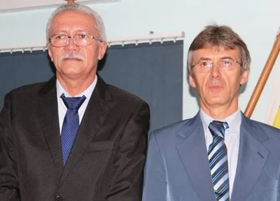 Vice Écio Flávio e prefeito Valmir Barbosa