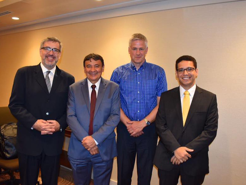 Wellington Dias se encontrou com represnetante da BRP