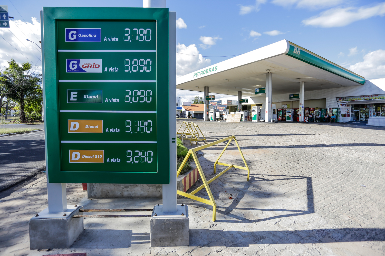 Posto de gasolina Petrobras 