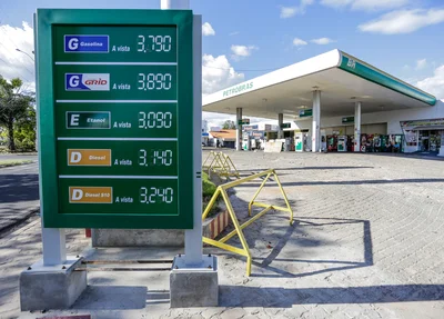 Posto de gasolina Petrobras 