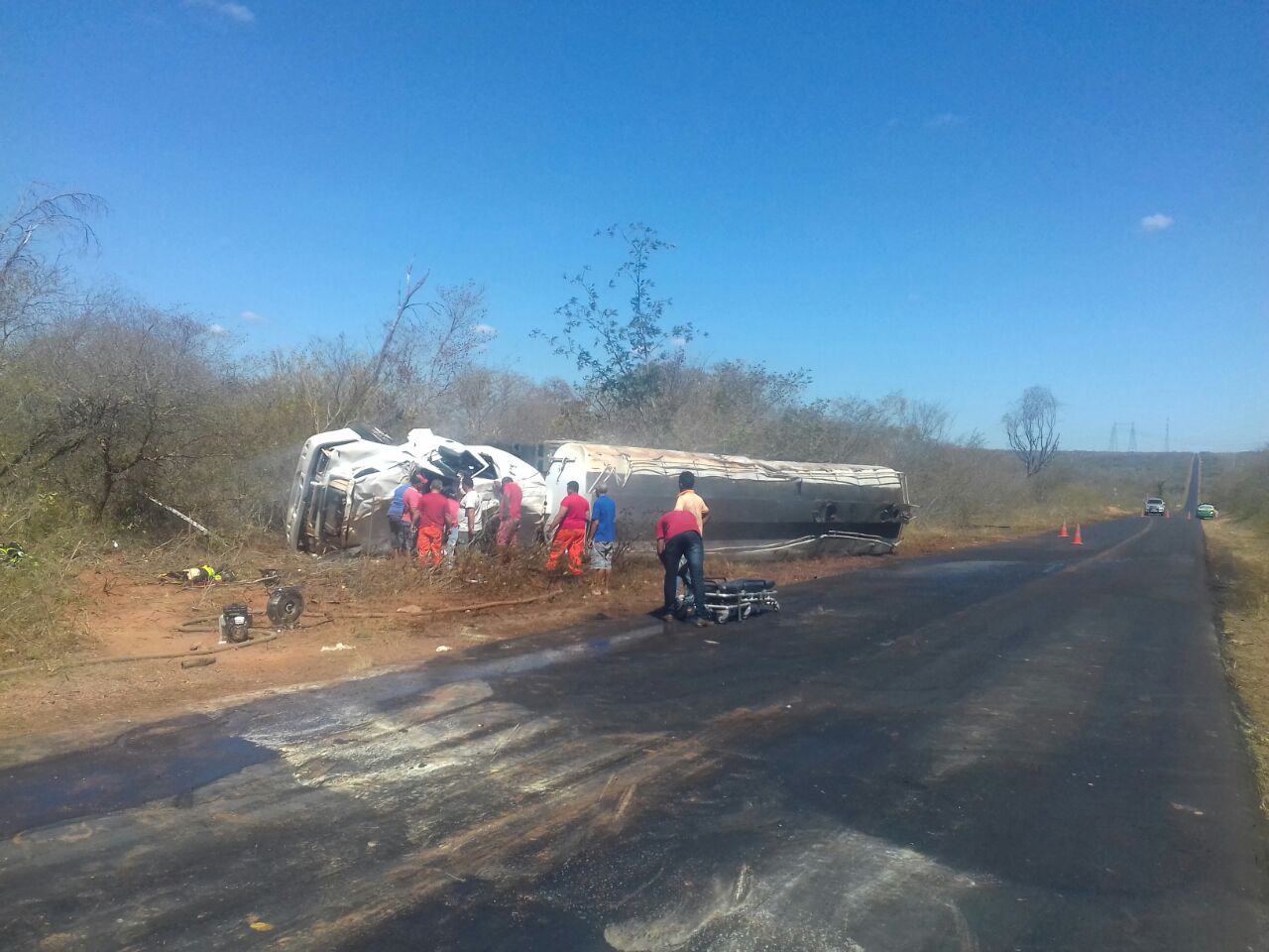 Acidente na BR 135