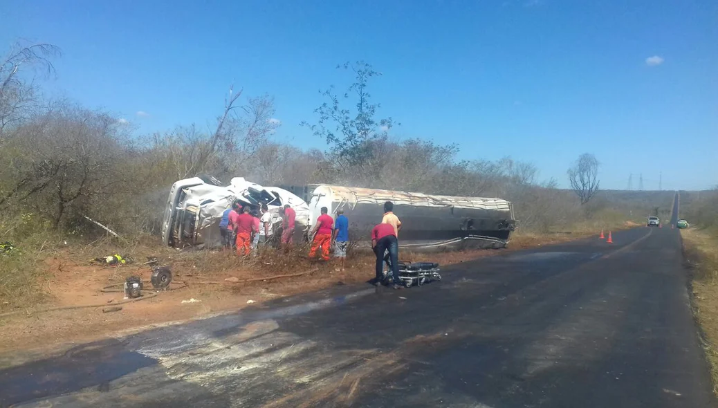 Acidente na BR 135