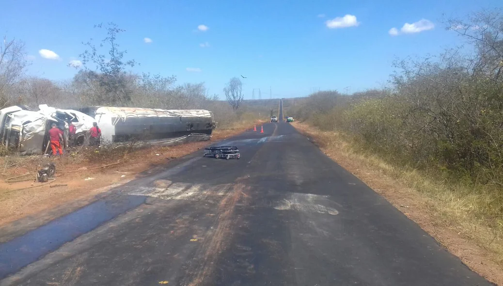 Estrada foi interditada